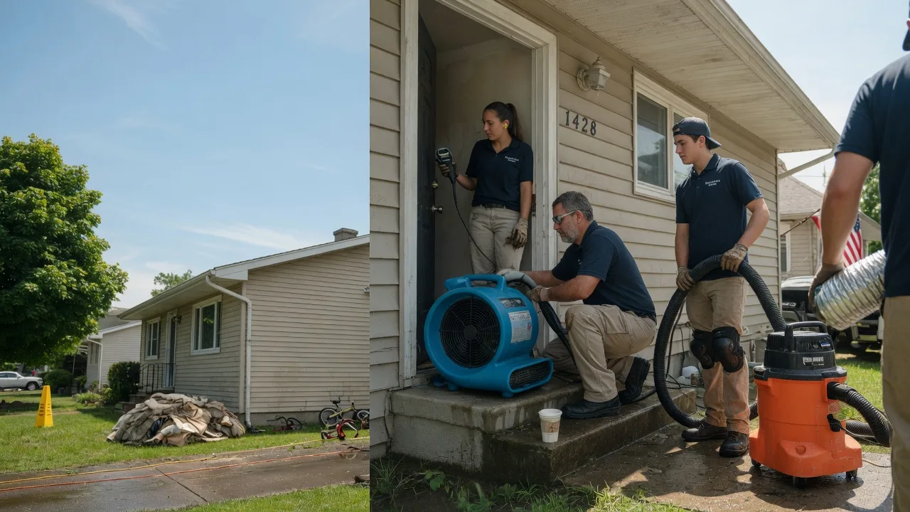 Water Damage Restoration in Servia, IN near me
